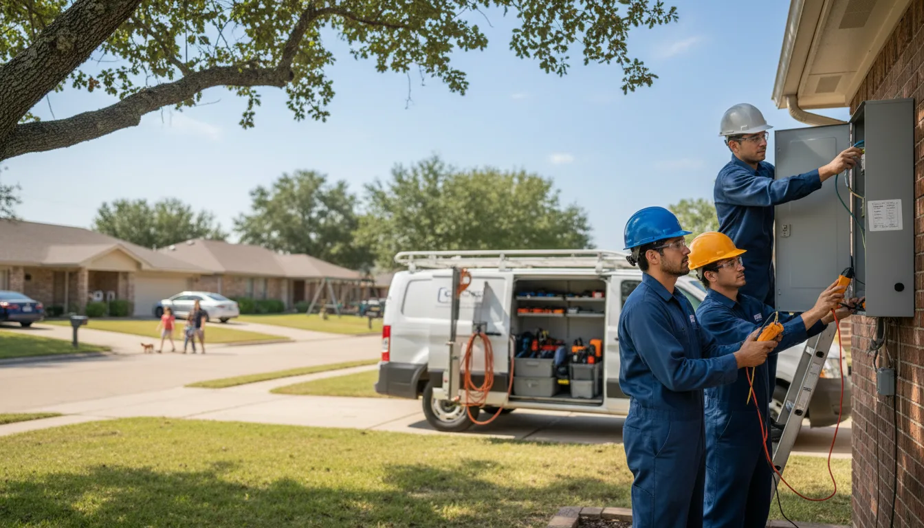 Certified electrician providing emergency electrical services in Junction City, KS